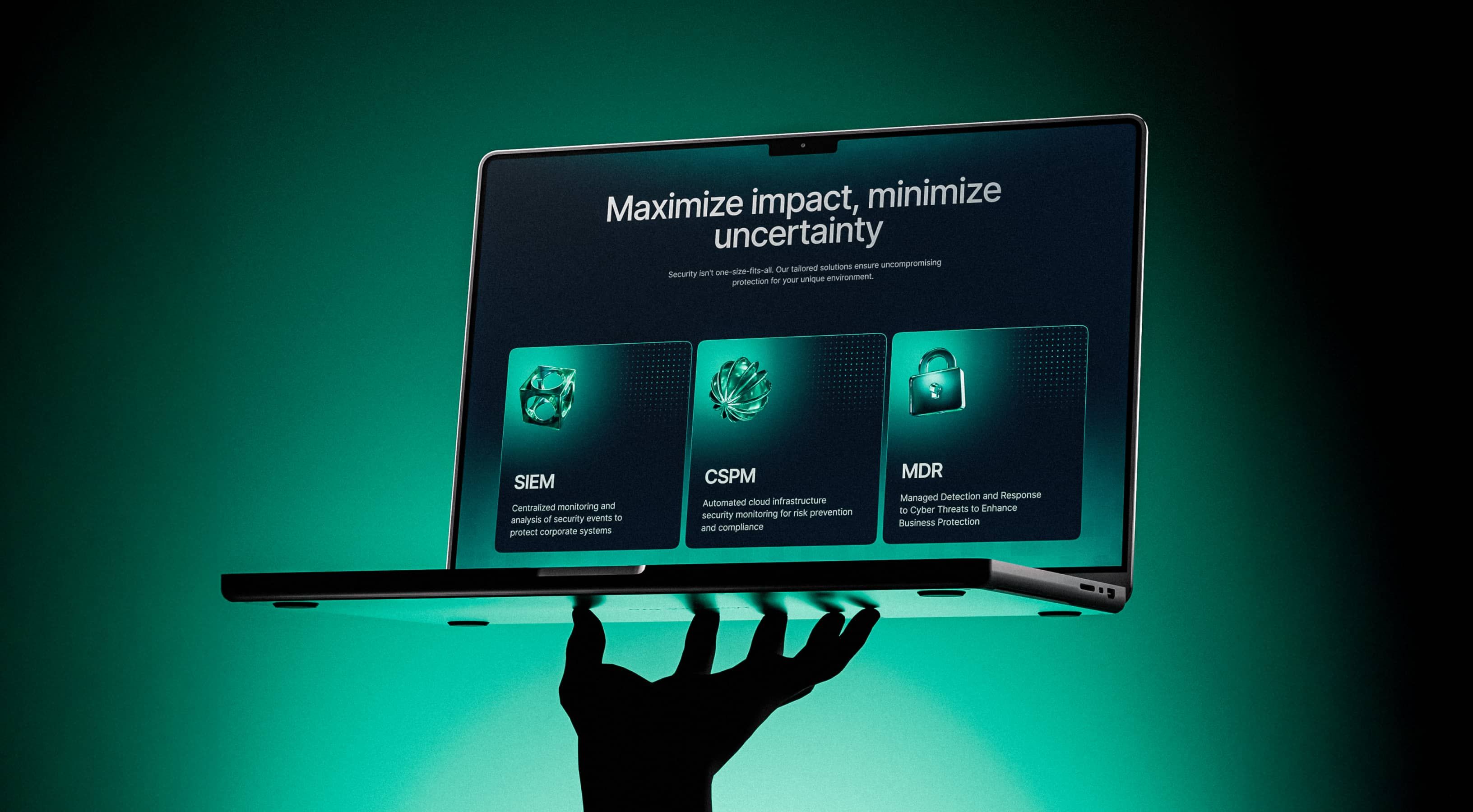 Snowbit website laptop