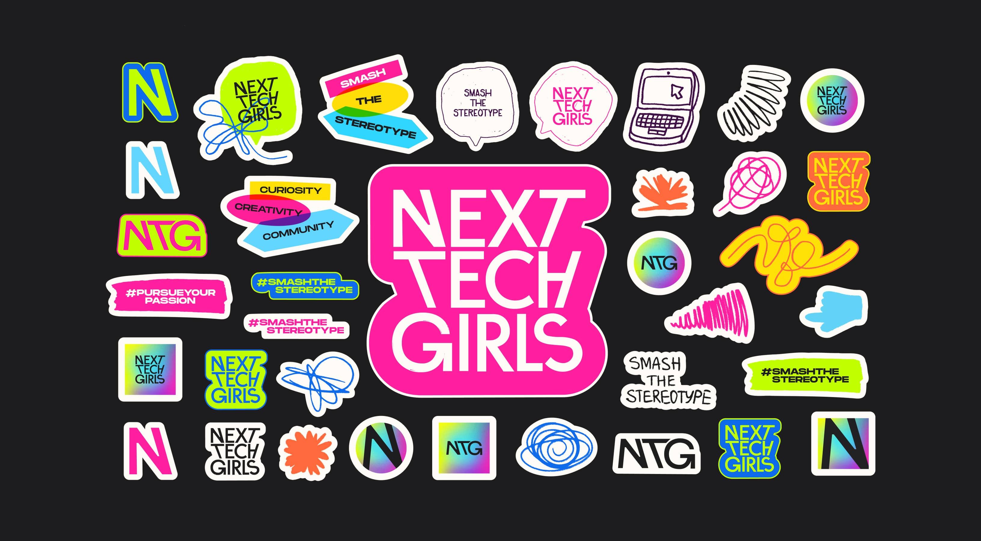 NTG branding stickers