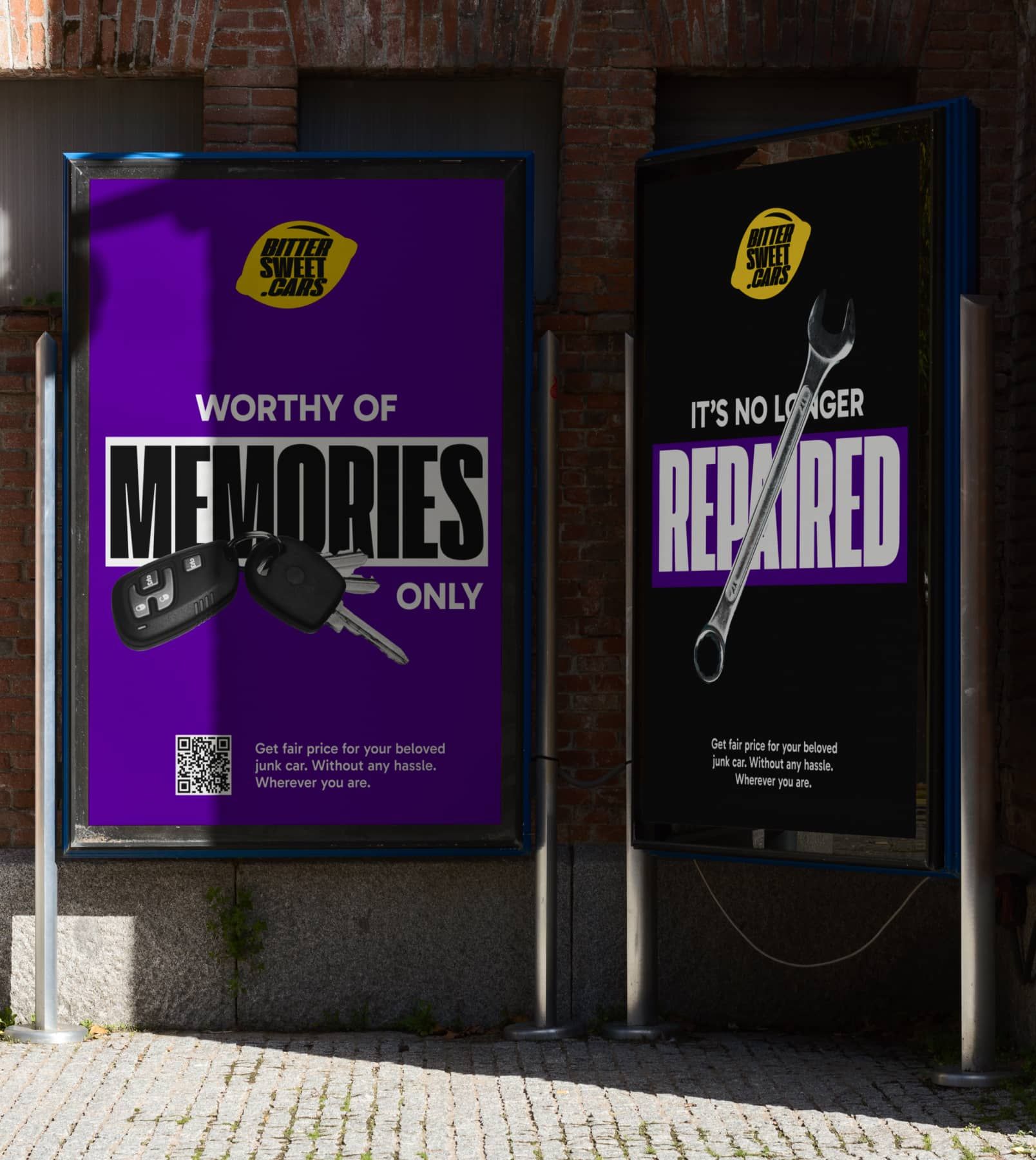 Bittersweetcars promo banners