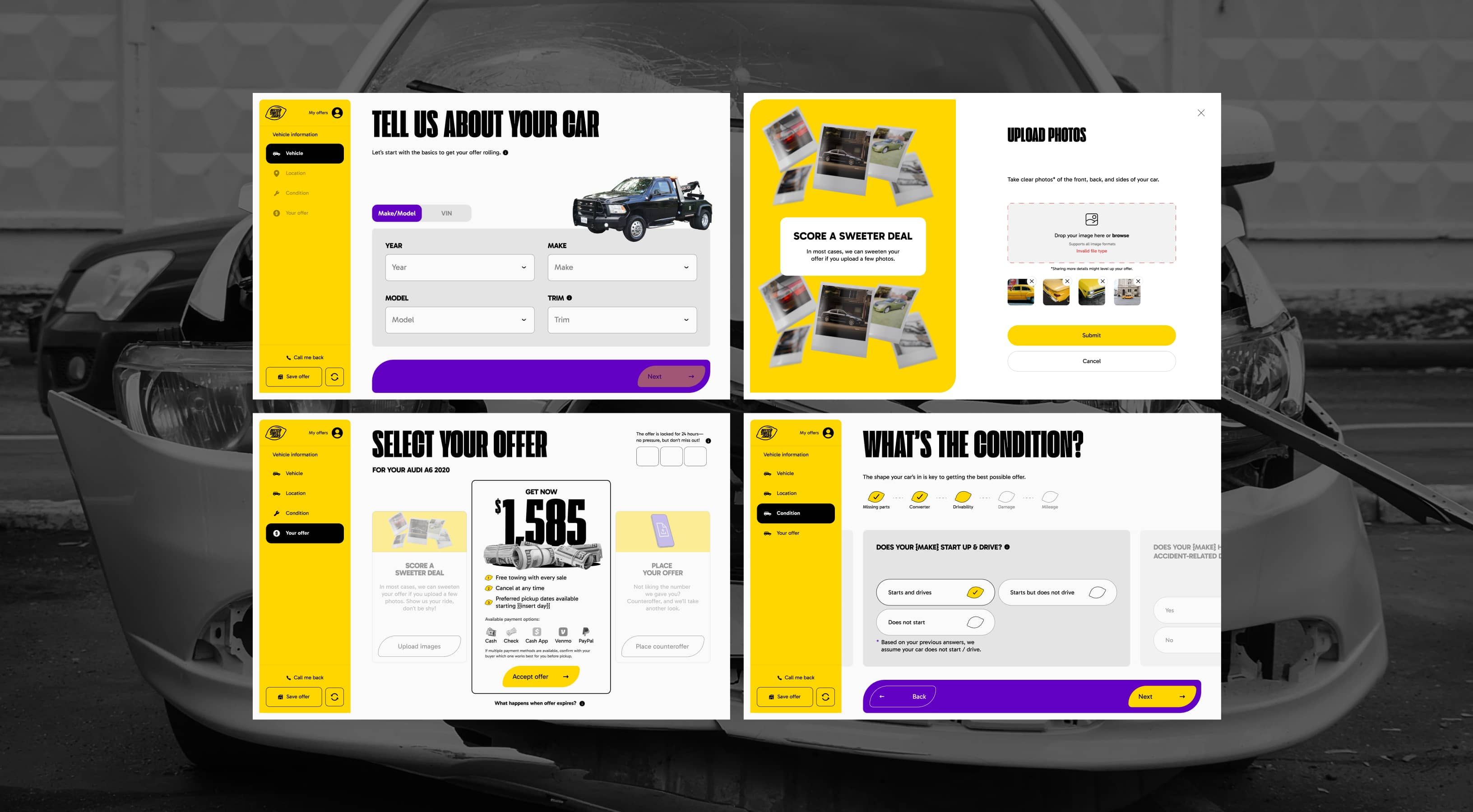 BSC the car sale calculator website