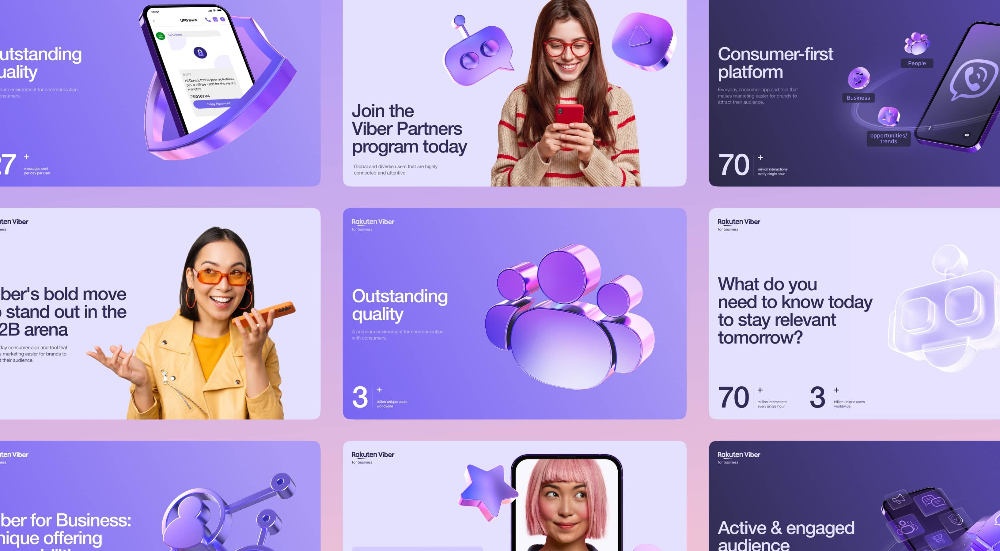 Viber presentation slides