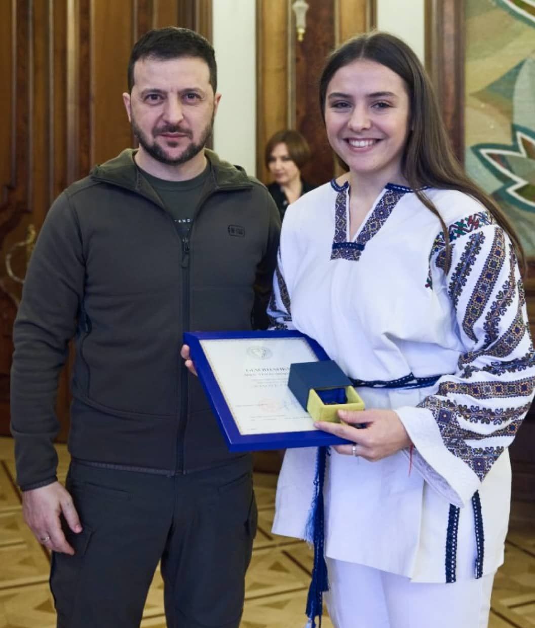 President of Ukraine Zelenskyy spivdiia