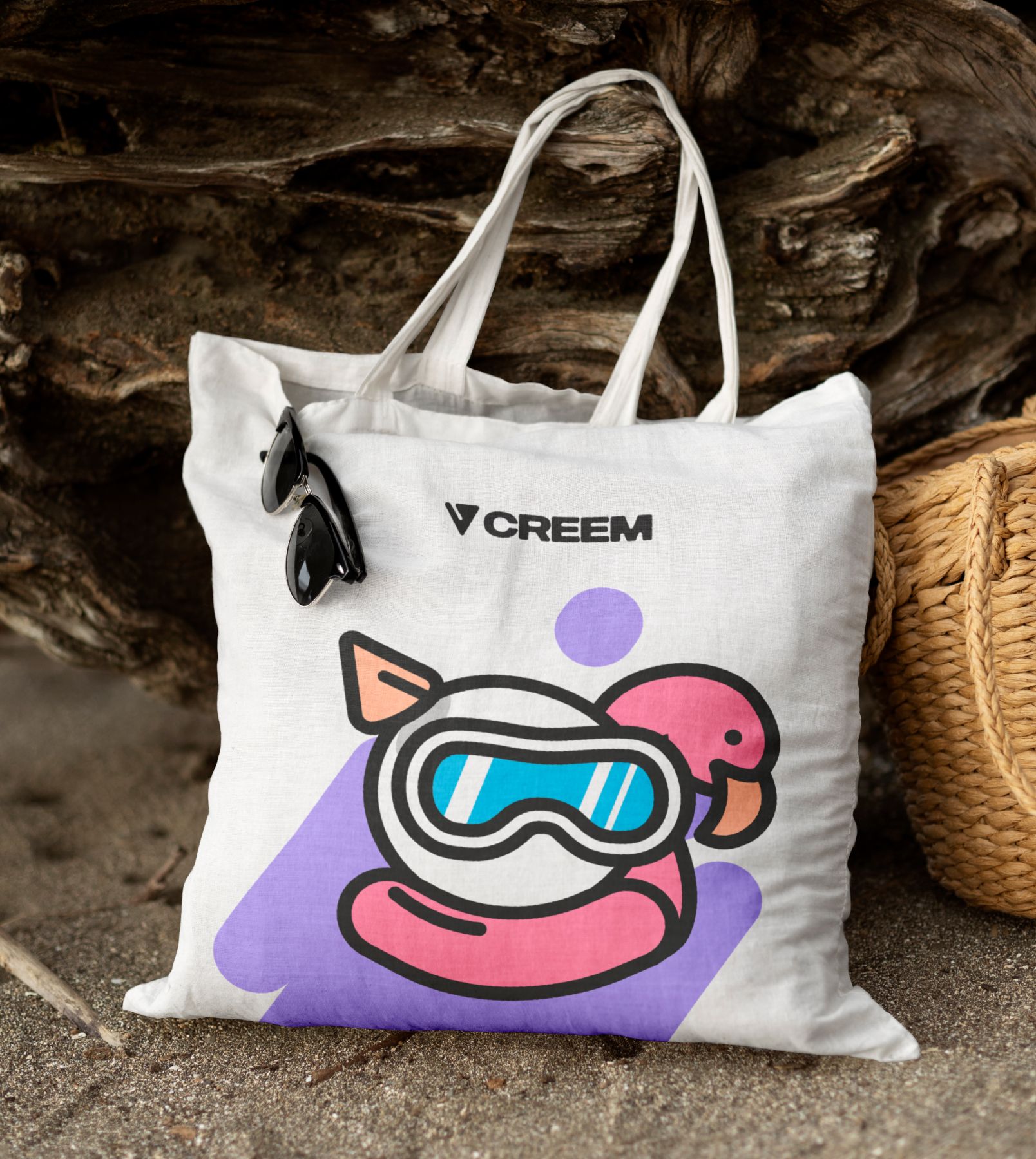 Creem merch shopper bag