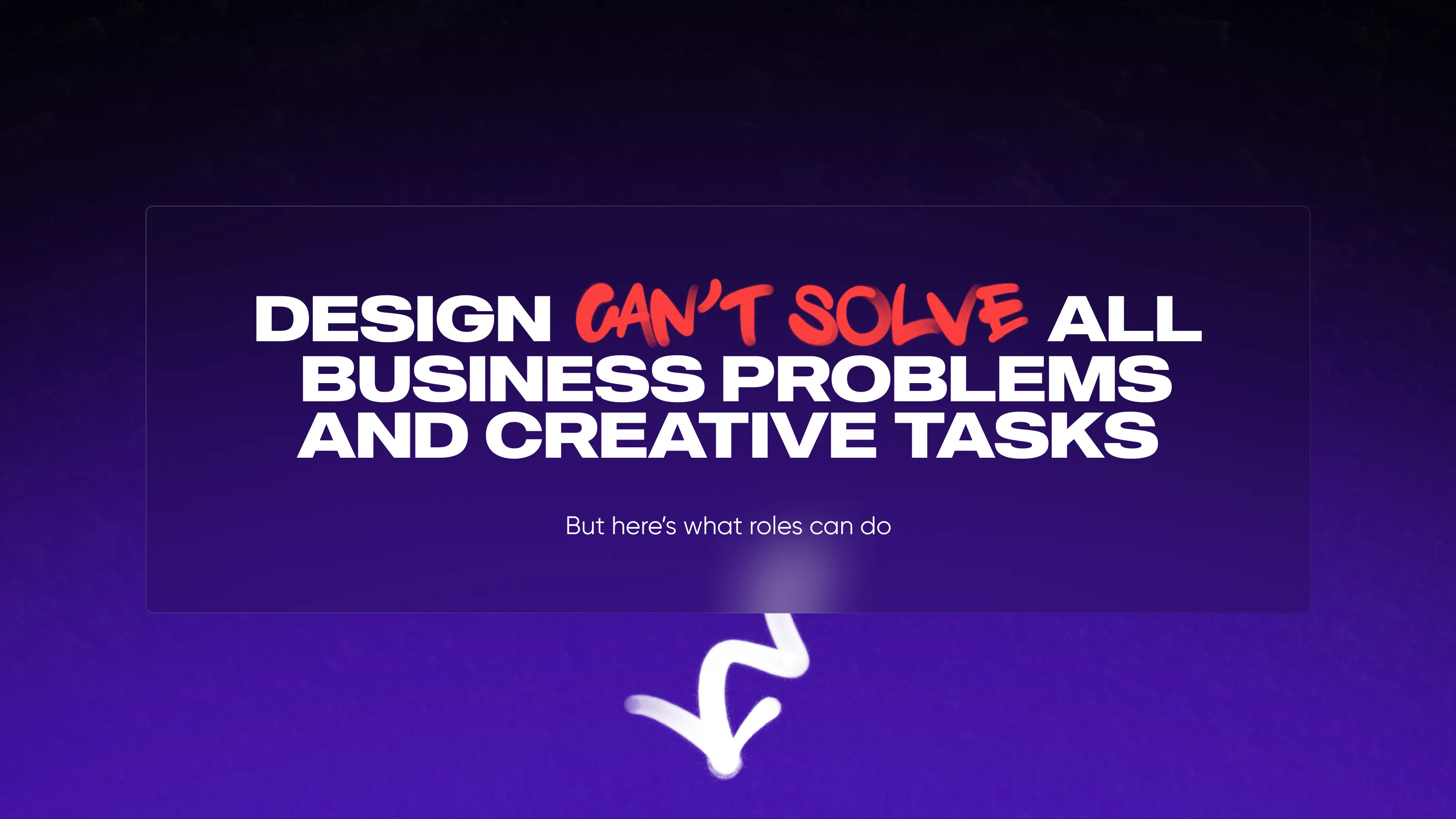 If you don’t need a designer, who do you need?