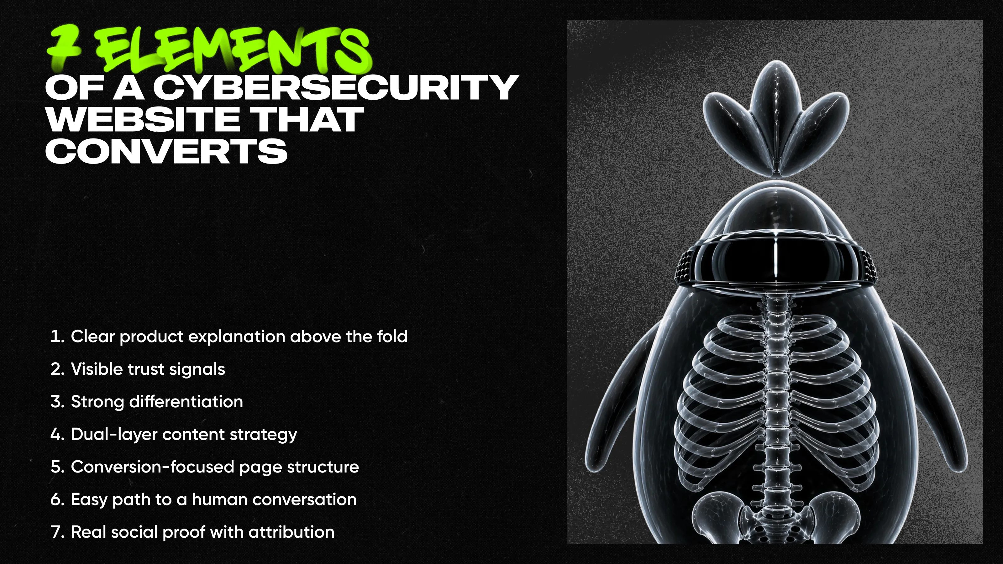 7 elements of a cybersecurity website that converts