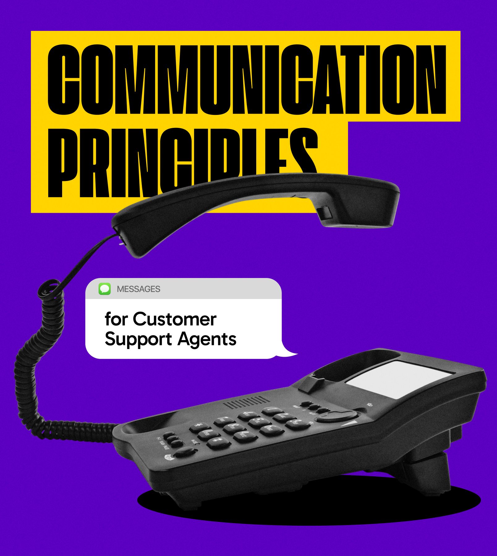 BSC image with phone communication principles