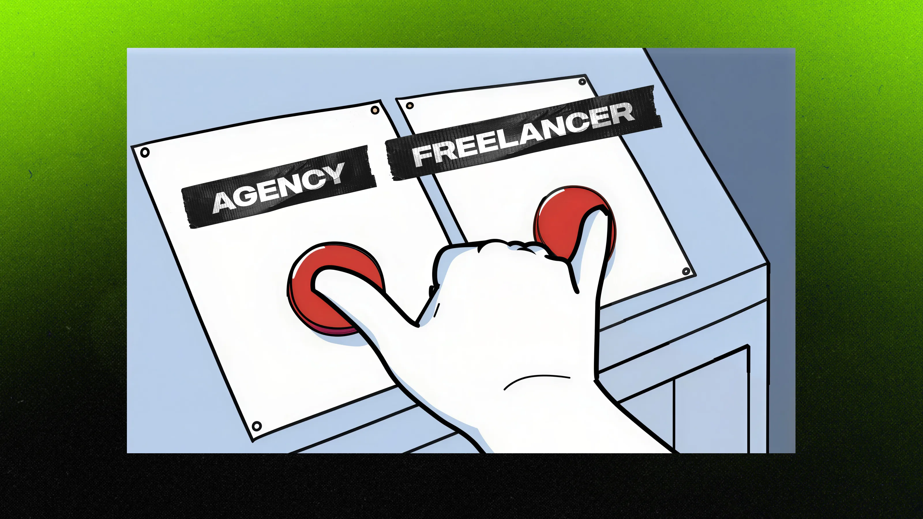 The agency vs. freelancer debate