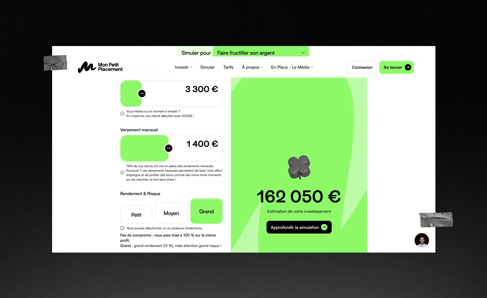 Paraform video testimonials section