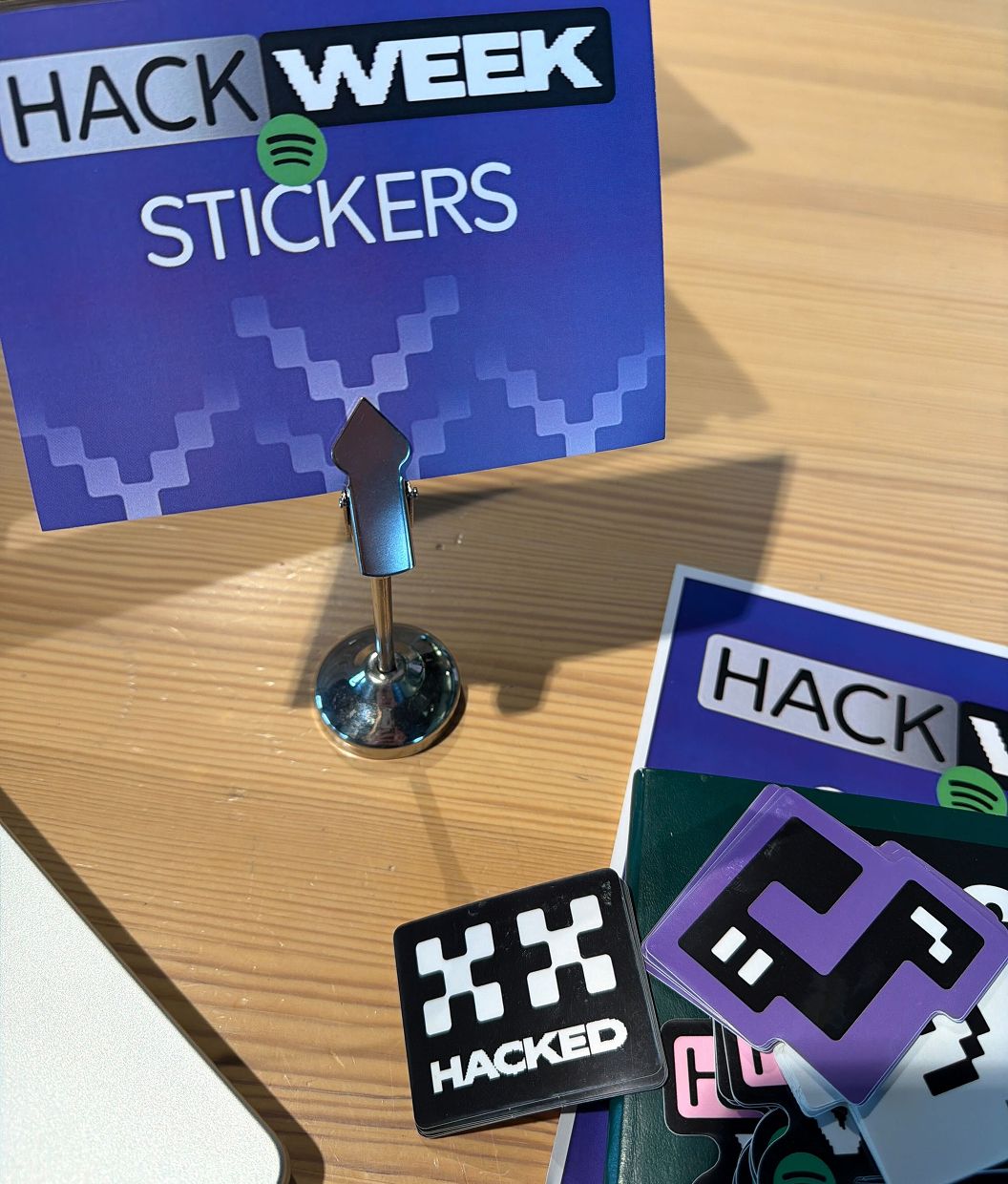 Spotify Hack week branding assets badges