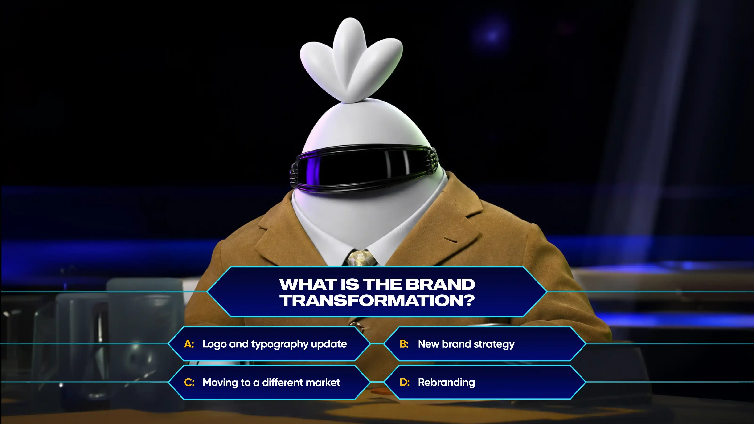 What is the brand transformation?