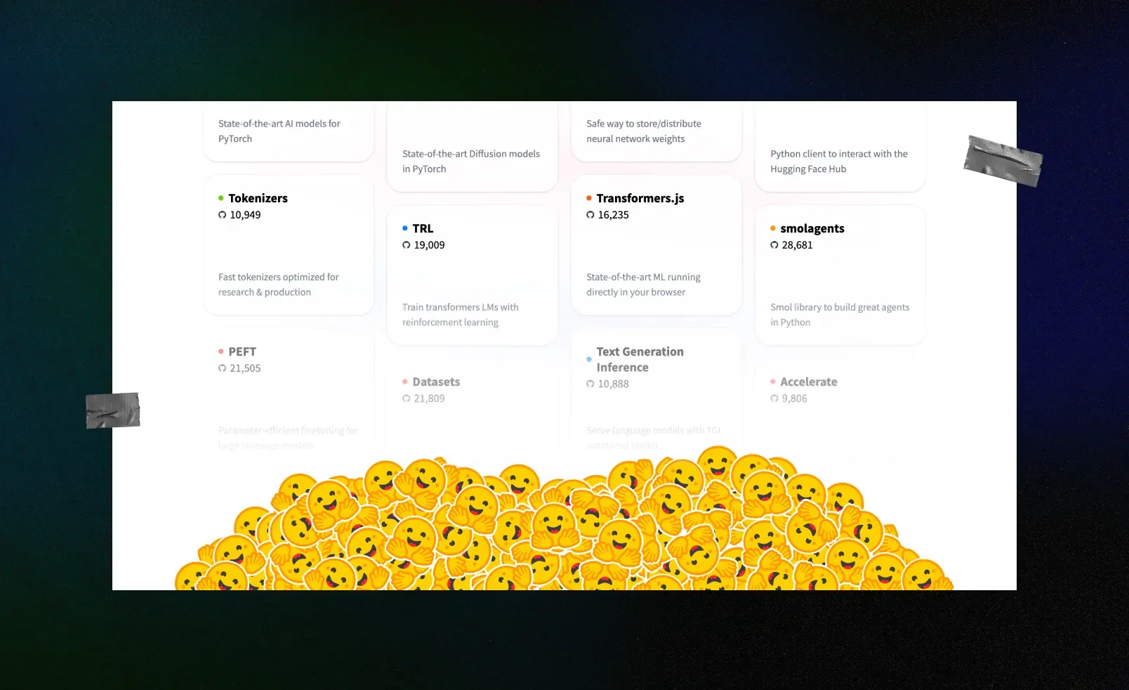 Hugging Face uses warmth and approachability as deliberate choices in its AI brand identity.