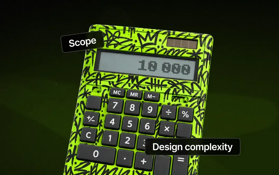 scope and design complexity = 10K$ of business value